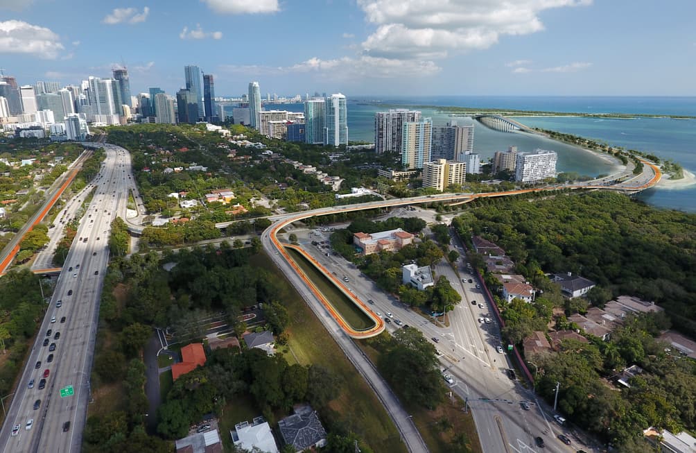 ¿Puede este increíble proyecto hacer de Miami una ciudad más segura para los ciclistas?