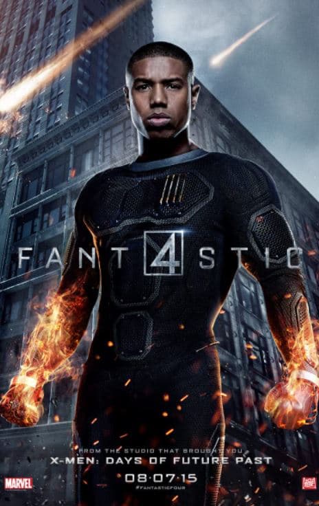 <b>#5 Michael B. Jordan</b>
<br>El actor fue parte del segundo intento de Marvel y 20th Century Fox por llevar a la pantalla grande a ‘Los 4 Fantásticos’. Interpretó a Johnny Storm, Antorcha humana, en la película ‘Fantastic 4’ de 2015.