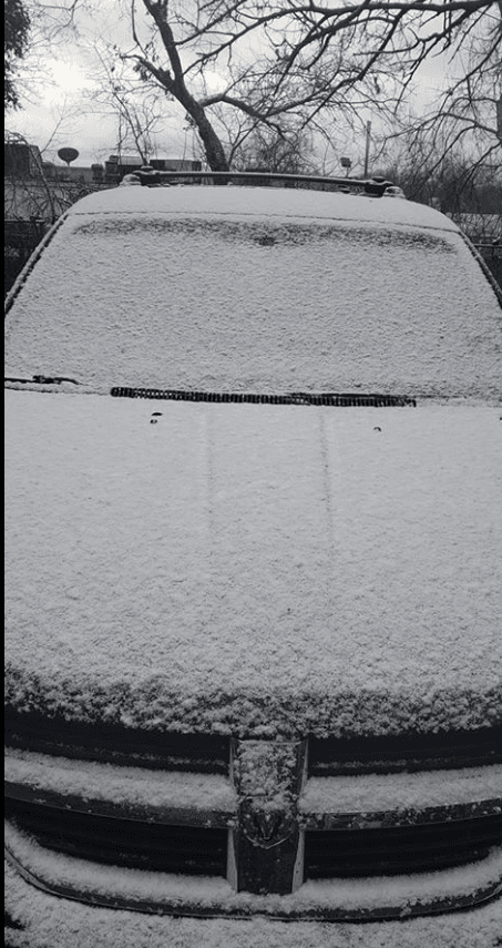 El norte de Texas vive la primera nevada del año