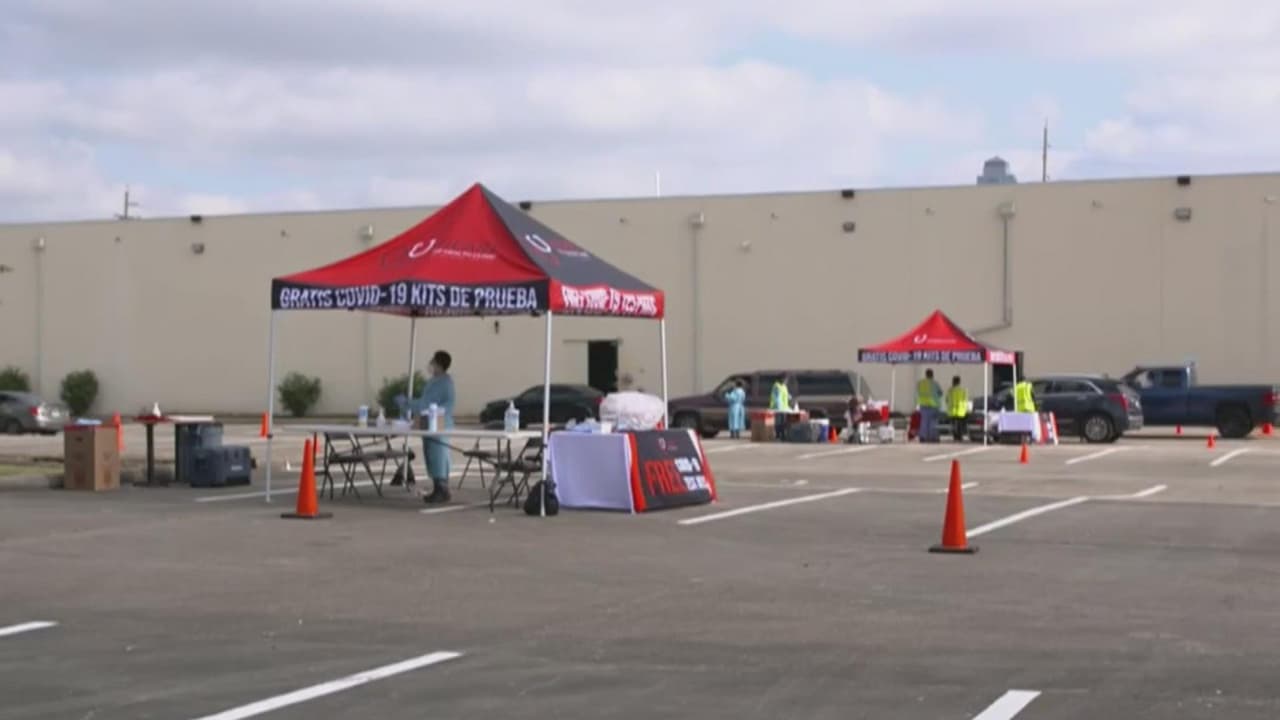 Otras instituciones como la ciudad de Houston cuentan con sitios de pruebas en diferentes lugares.