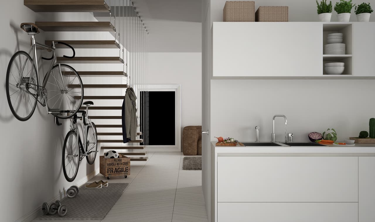 Si no sabes qué hacer con tus bicicletas, esta es una excelente opción para que evites que se maltraten y estorben en cualquier lado.