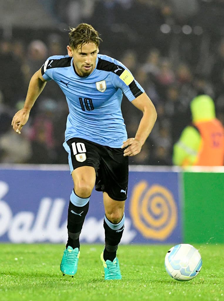 Gastón Ramírez (mediocampista), 27 años. Actualmente en la Sampdoria, el volante creativo vuelve a ser convocado después de las eliminatorias sudamericanas. Jugó en Brasil 2014.