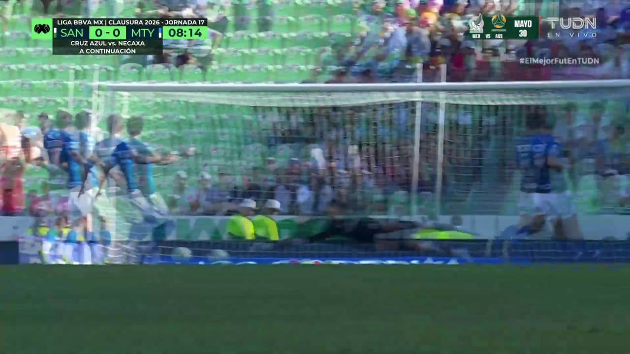 ¡Se salva el Monterrey! Jugadón de Santos y por poco llega el primero