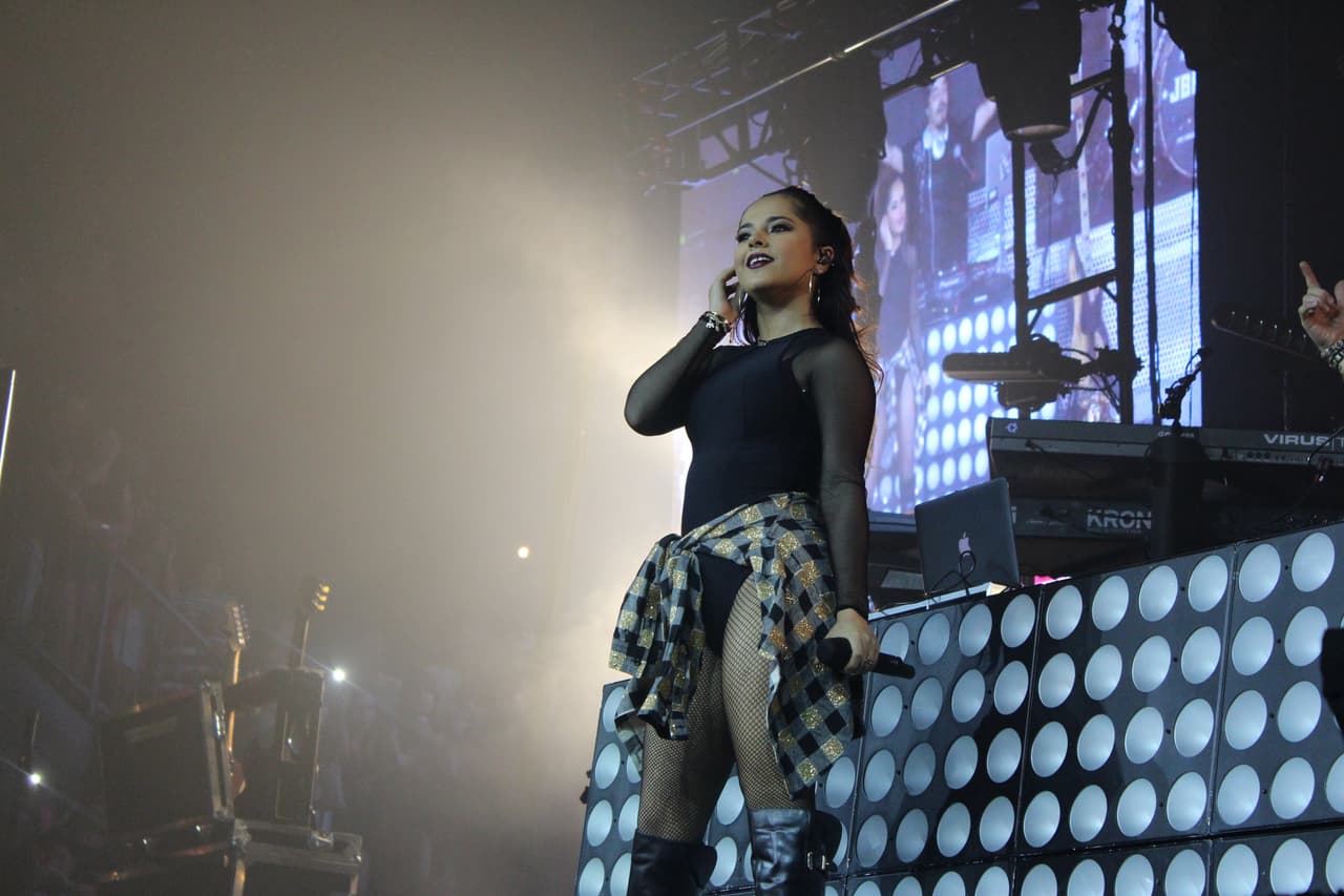 Y vaya que nos puso a cantar con "Shower".