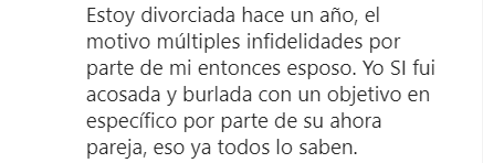 Otro asunto que salió a relucir fueron las constantes infidelidades que sufrió por parte de Gabriel Soto.