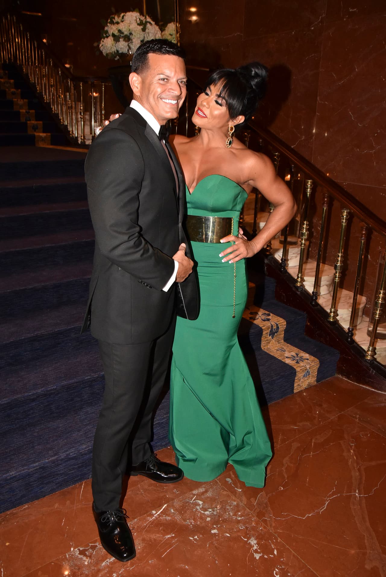 Durante la boda de Aleyda Ortiz con Ricardo Casanova, el pasado sábado, Maripily y José la pasaron fenomenal.