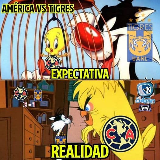 Tigres sale dañado en su pelea con los memes y las redes sociales se burlan de los regios.