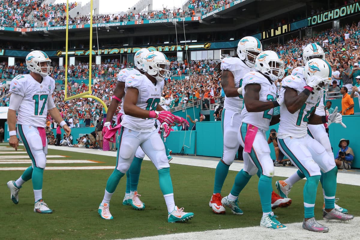 Un motivado Dolphins probará suerte en casa de los Patriots