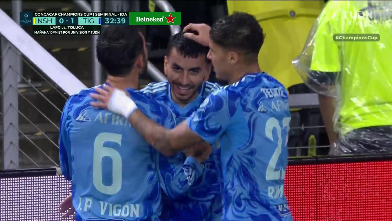 ¡El golazo de Ángel Correa vs. Nashville en Champions Cup!