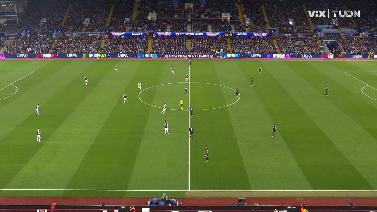 ¡En vivo! Comienza el Aston Villa vs. Brujas de Champions League
