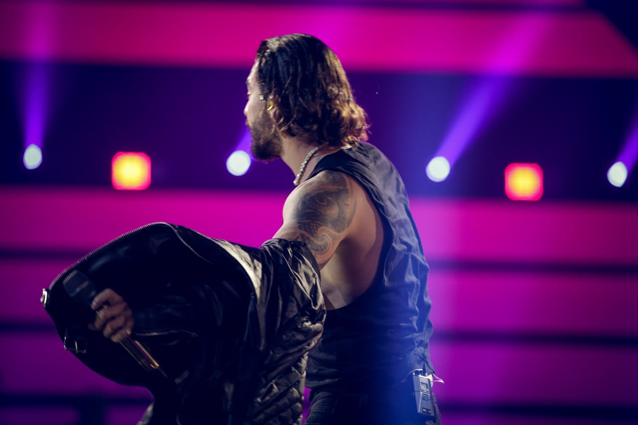 Maluma y la chamarra.