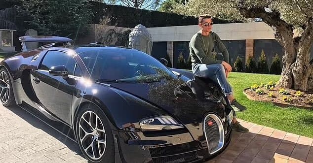 Guardaespaldas de CR7 fue quien estrelló su lujoso auto contra una casa