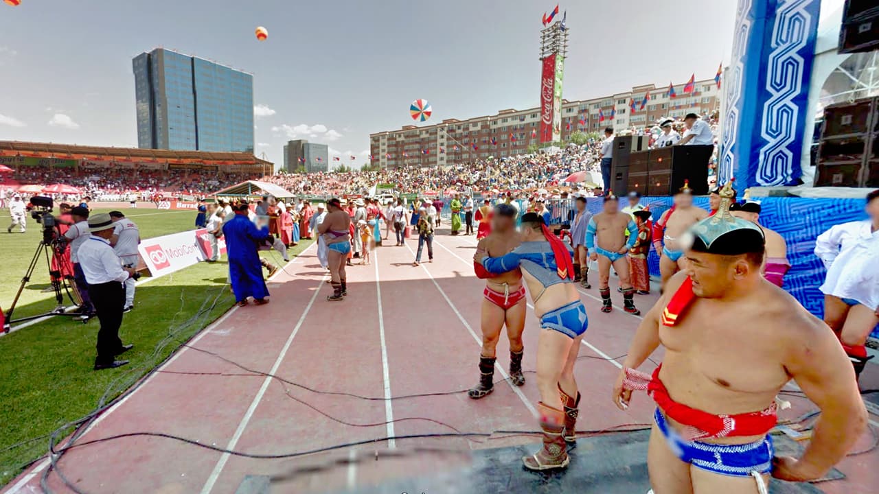 Con una capacidad de 5,000 personas, el Estadio Nacional de Mongolia fue apoyado por China.