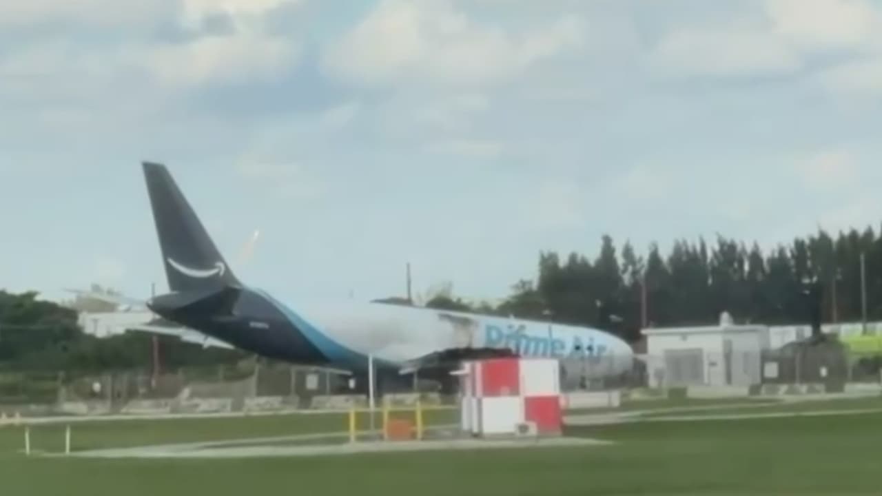 Se conocen nuevas imágenes del accidente aéreo en el Aeropuerto Internacional de Miami