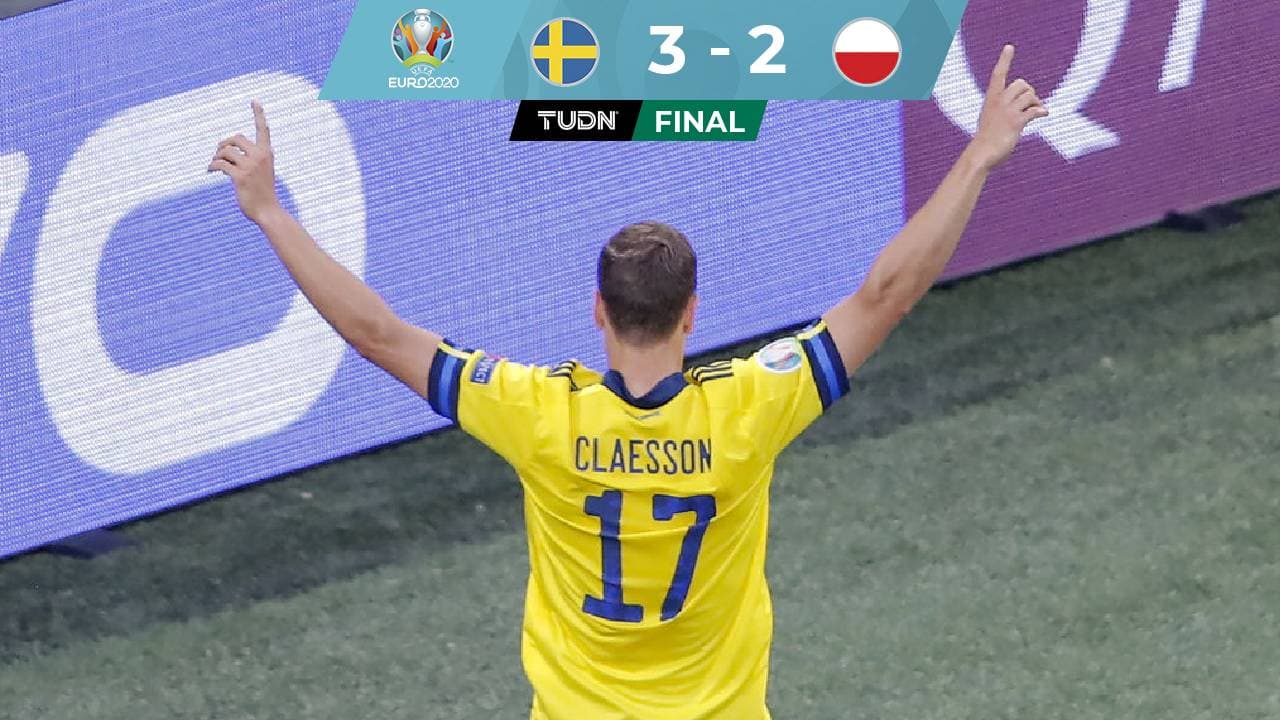 Sobre el final, Suecia venció y eliminó a Polonia de la Eurocopa