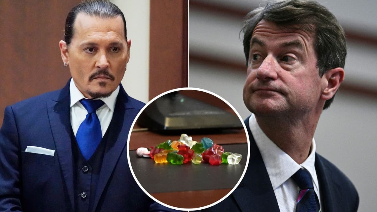 Benjamín Chew deja gomitas a Johnny Depp