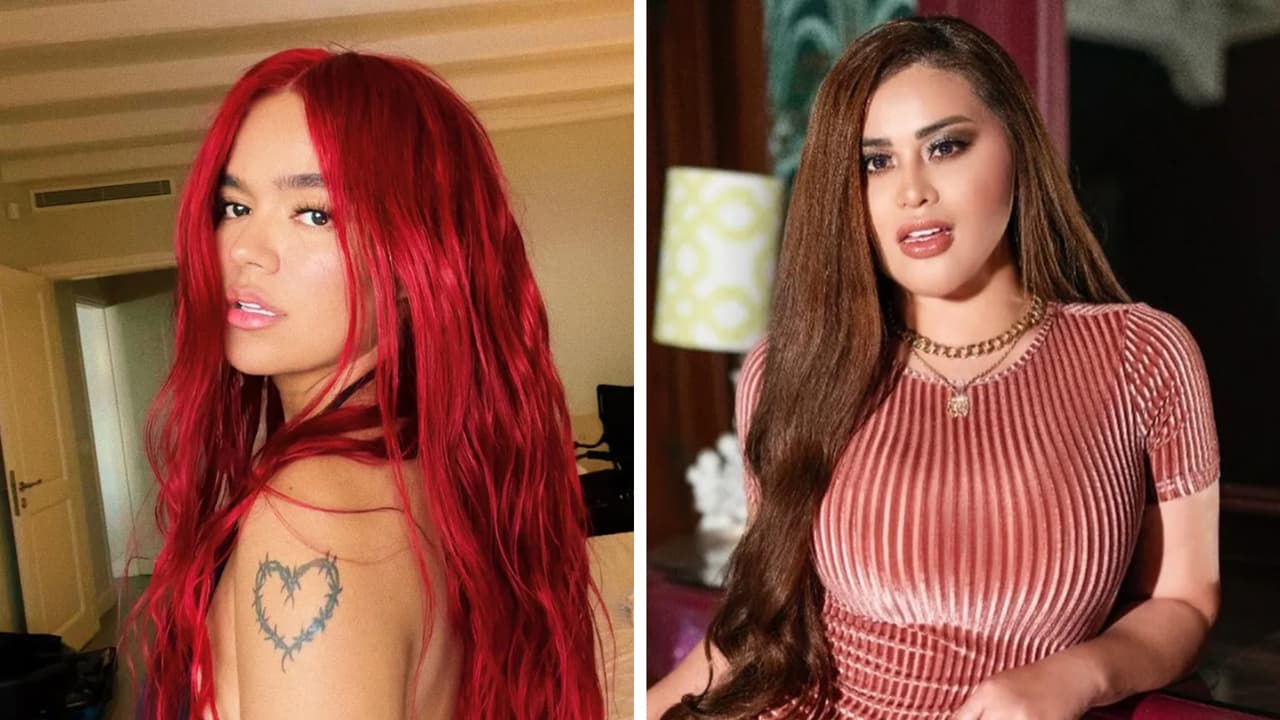 Gomita hizo el trend 'Gatúbela' de Karol G con todo y disfraz