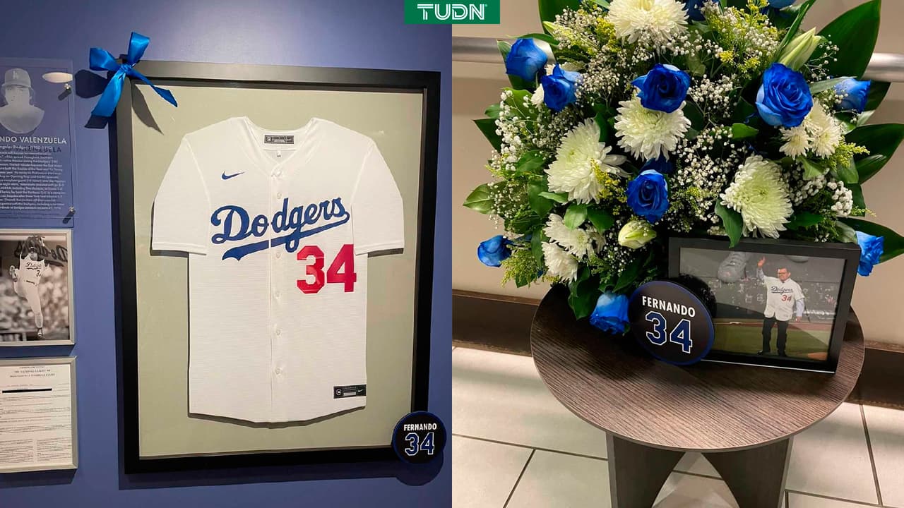El gran detalle de los Dodgers con los trofeos de Fernando Valenzuela