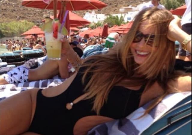 Tampoco si tiene la melena alborotada, Sofía siempre luce guapa.