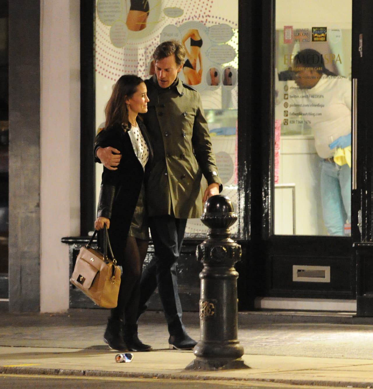 Aquí fotos de Pippa con su ex, Nico Jackson.