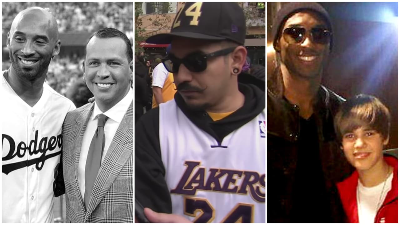 Celebridades y fanáticos de Kobe Bryant los invade un mismo sentimiento: la tristeza y el dolor