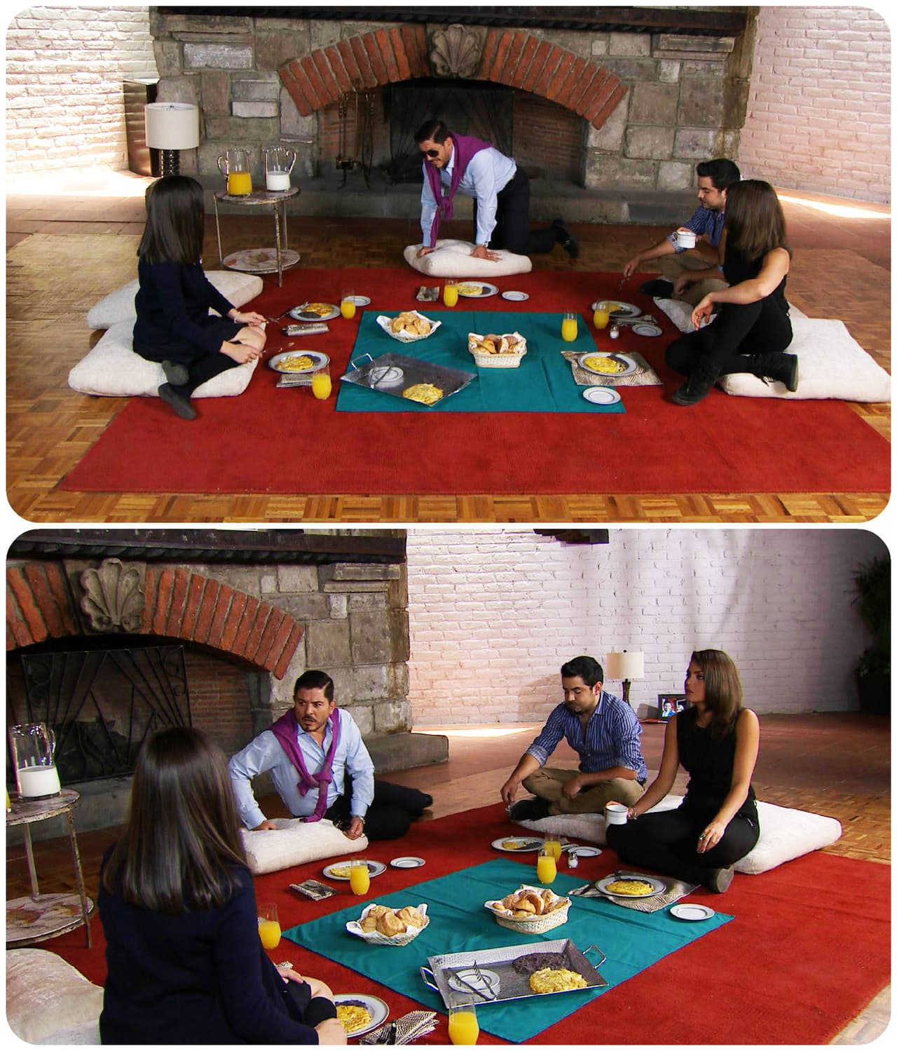 Ahora sí que se quedaron sin dinero, sin muebles... sin nada.