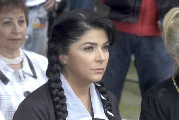 ¡Hasta la vimos con un look muy parecido en "Triunfo del Amor"!