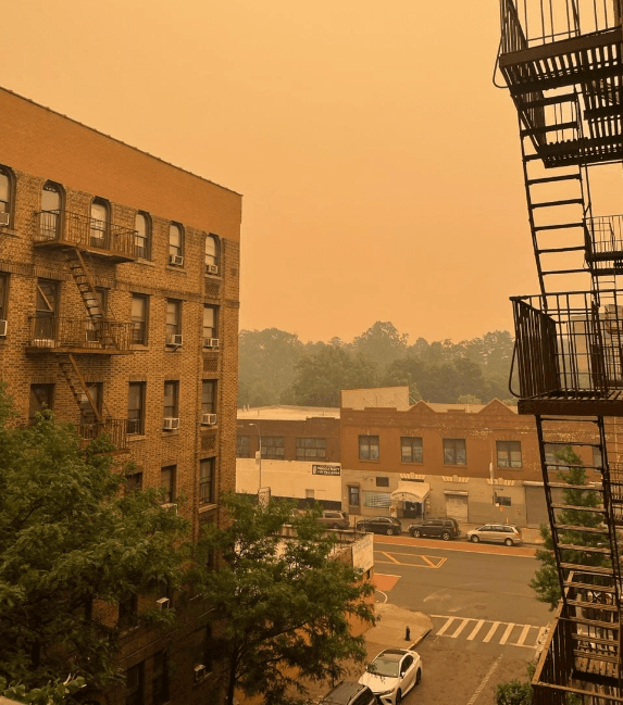 Televidentes de Univision 41 nos compartieron las imágenes de cómo vivieron el miércoles la presencia del humo en su comunidad.