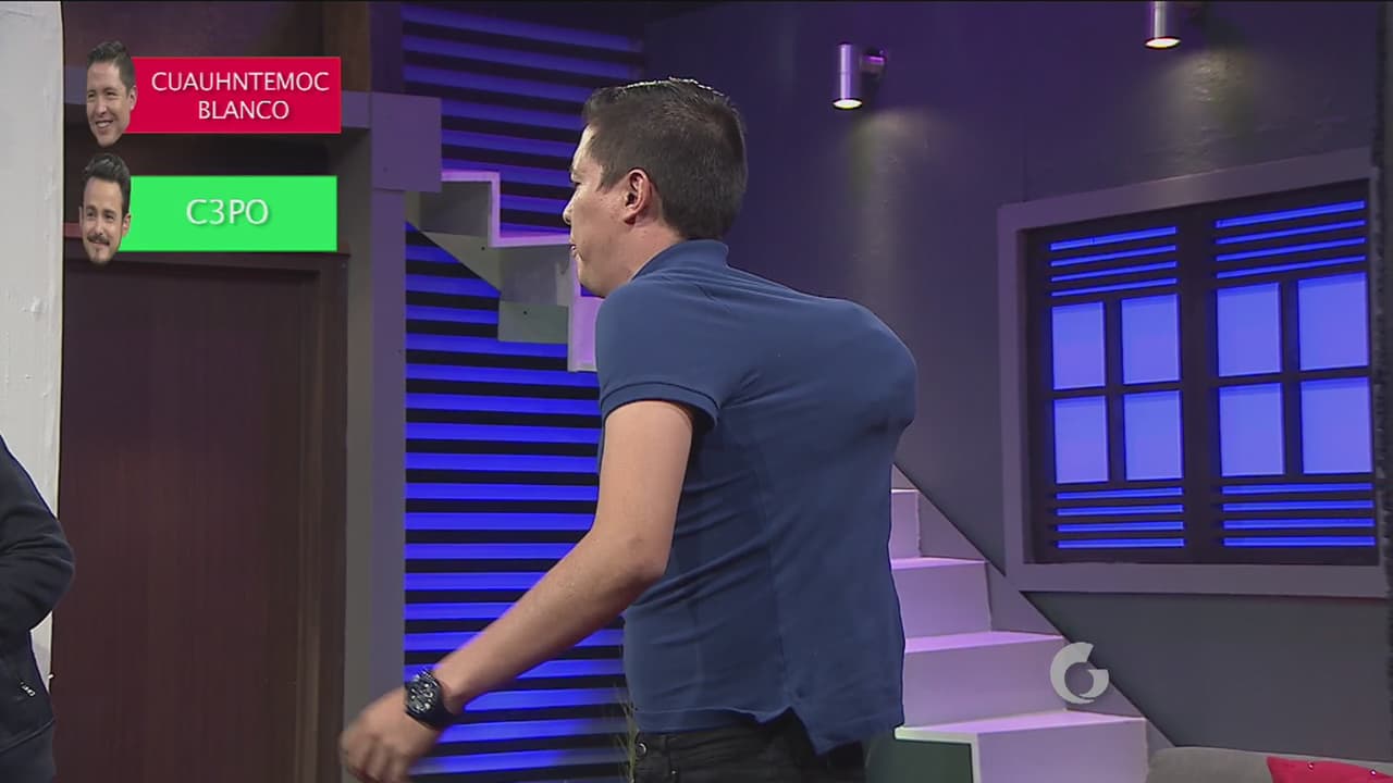 ¡Hasta se caracterizó!