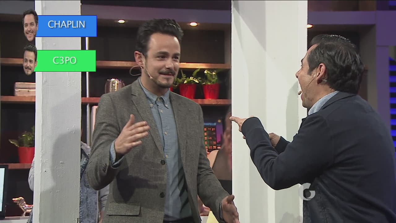 A Billy le tocó un personaje un poco difícil, pero su imitación de C3PO, personaje de 'Star Wars', fue buena.