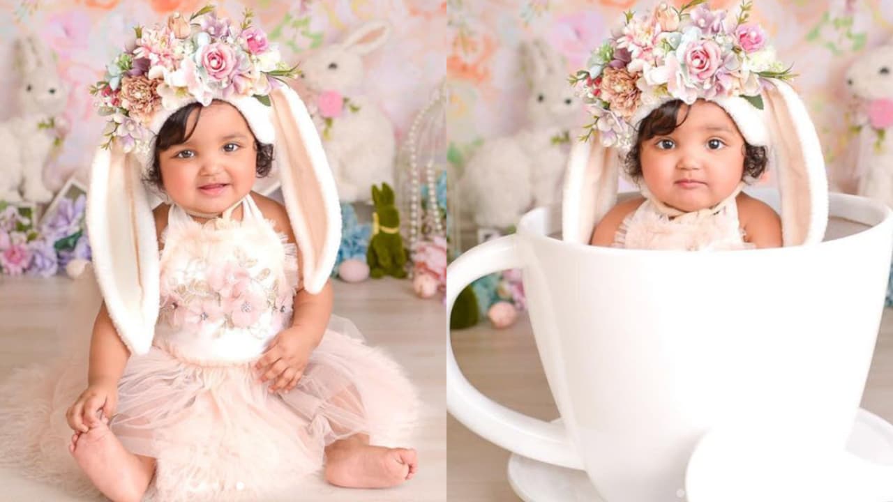 Estas son algunas de las nuevas fotos de Gianella, una de las dos hijas de Anuel AA.