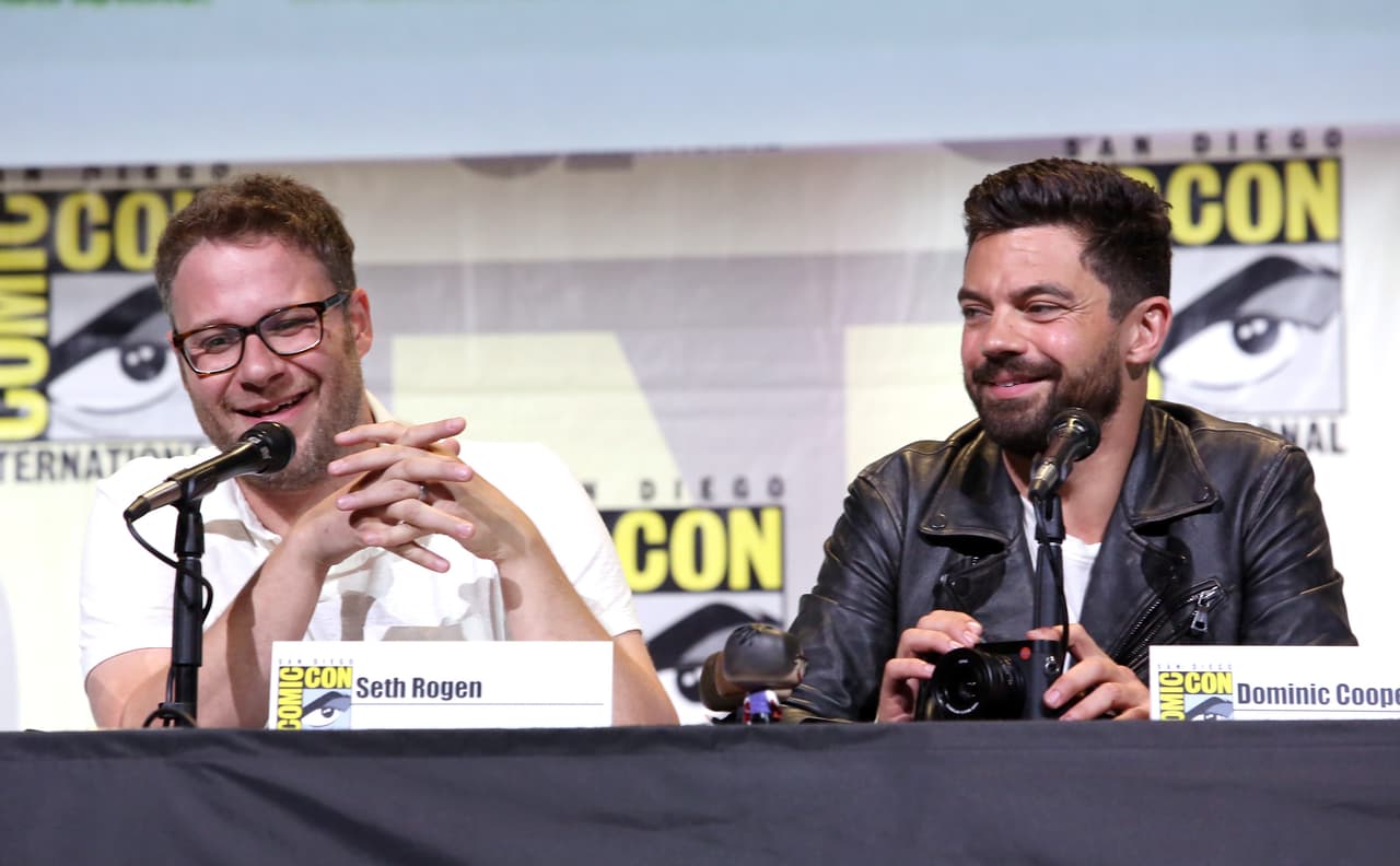 Seth Rogen y Dominic Cooper hablaron del show 'Preacher'.
