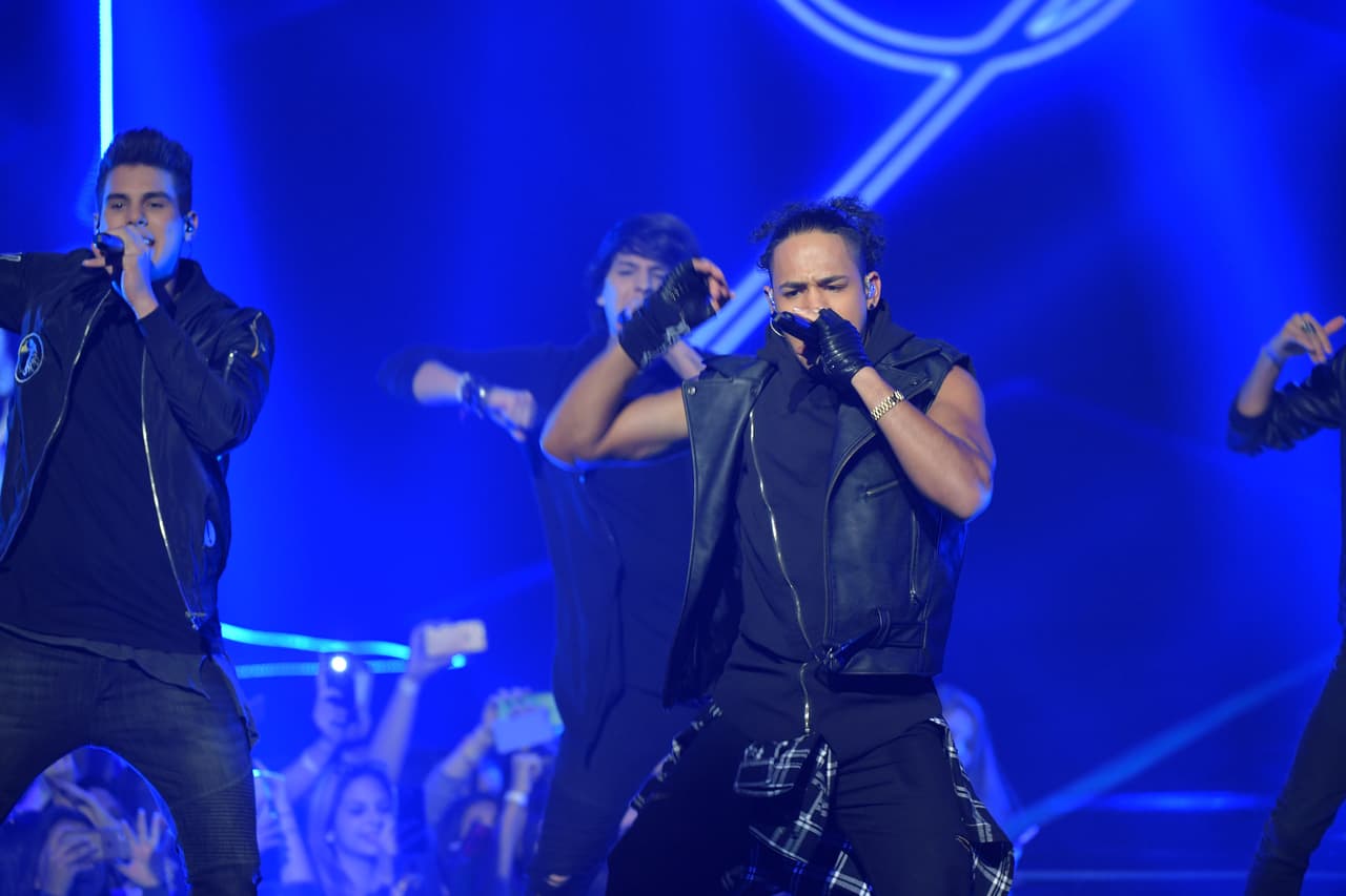 Y Richard brilló como siempre en el escenario.