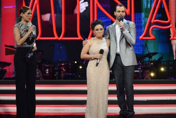 Arias y Michelle Lardiere tuvieron que convencer al jurado de dejarlos - y al final, él venció a la guatemalteca.