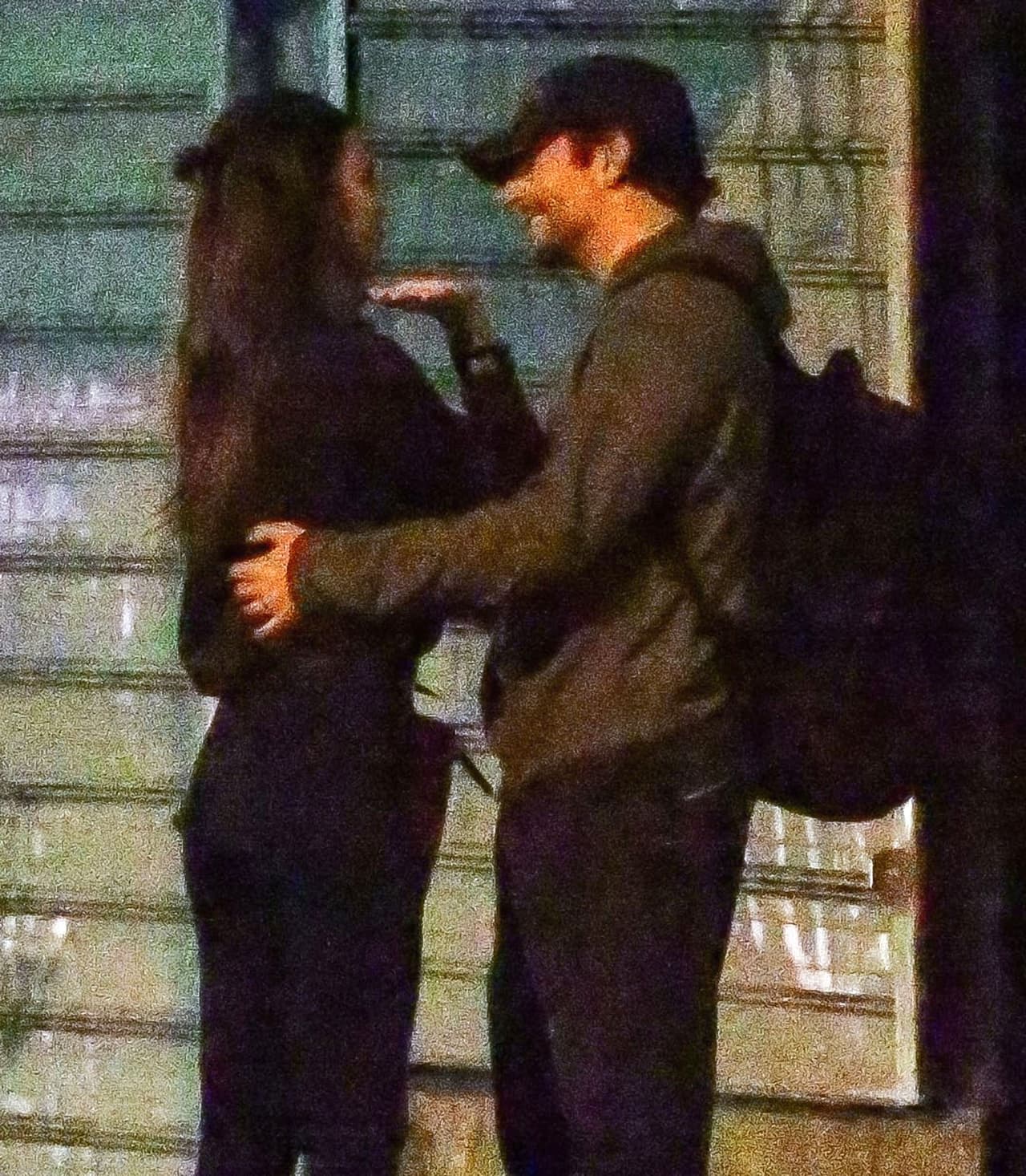 Después de una buena sesión de besos siguieron de paseo por La Gran Manzana.