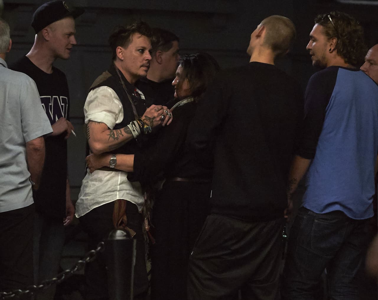 La plática comenzó a ponerse intensa.