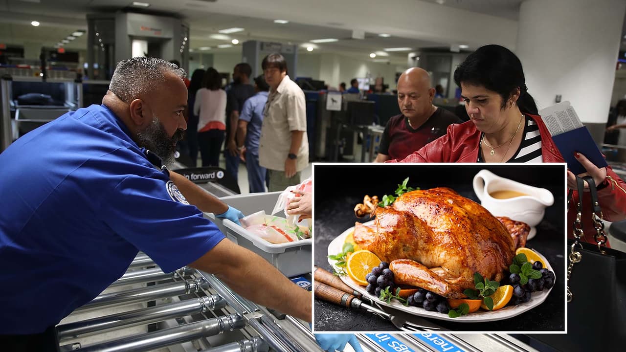 Estos son los alimentos que podrás transportar por avión este Thanksgiving, según la TSA