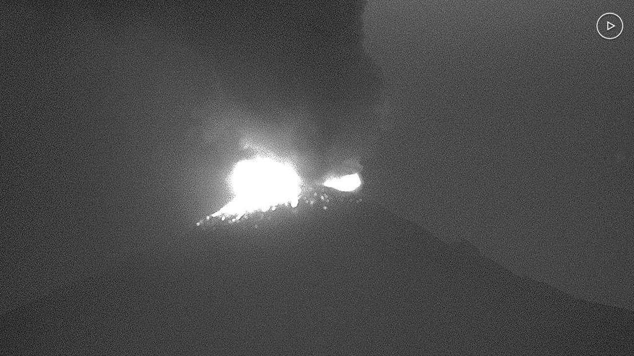 Alerta en el centro de México por actividad del volcán Popocatépetl