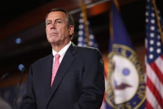 El presidente de la Cámara de Representantes, John Boehner.