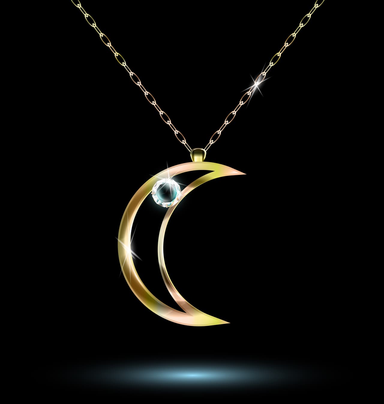 <b>TAURO</b>
<br>Una media luna es tu símbolo de prosperidad. Puedes llevar una de metal como dije, que te proteja e incremente tu fuerza interior. Es un amuleto contra el infortunio que jamás te abandonará.