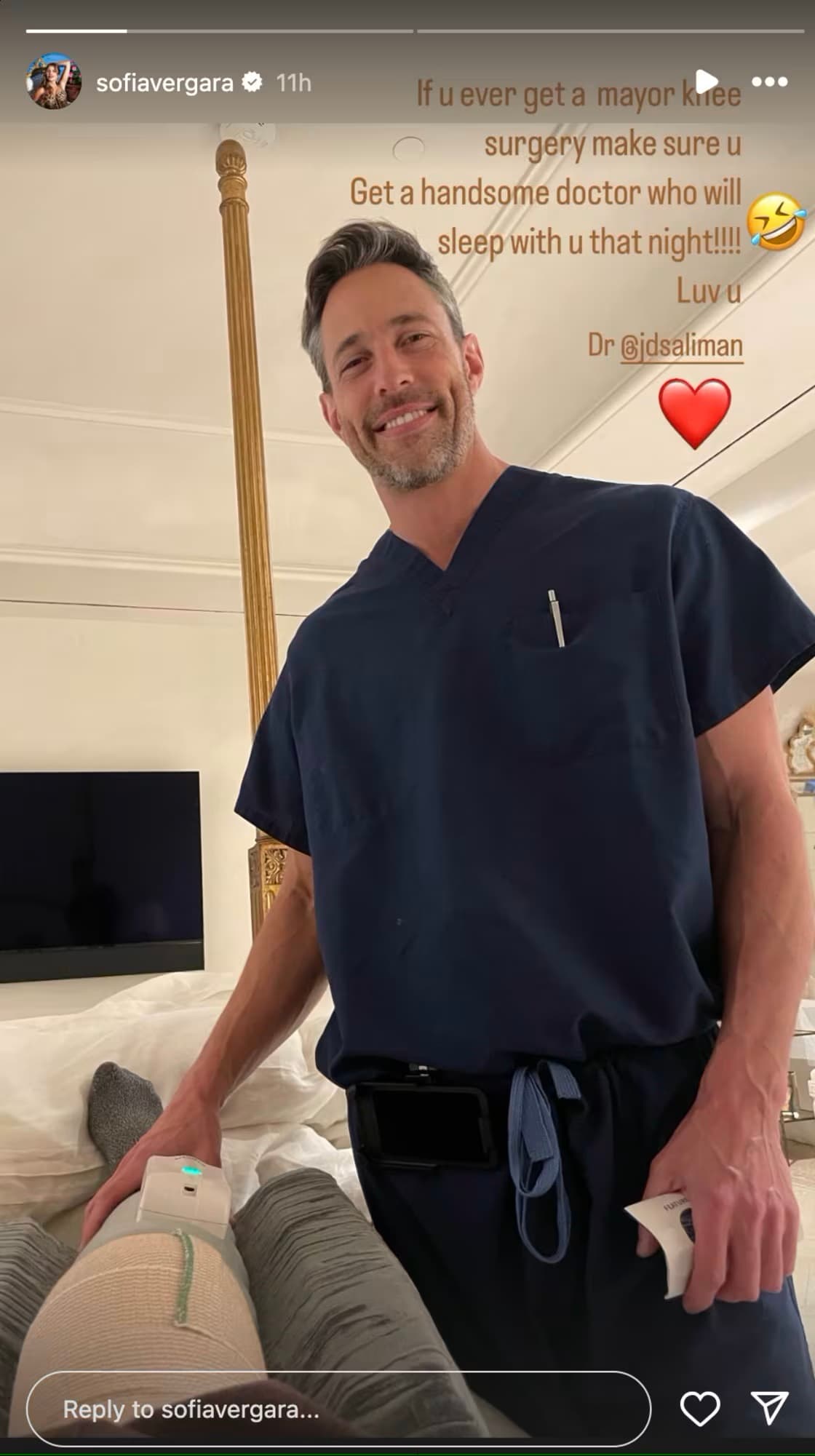 Sofía Vergara declaró su amor por Justin Saliman.