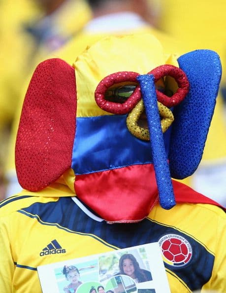 Ante el desconcierto de empleados y voluntarios, en el estadio se habló español casi exclusivamente.