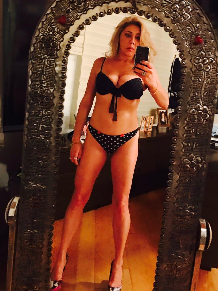 Durante las grabaciones de la telenovela la actriz cumplió 50 años y los festejó dándole un regalito a sus fans con esta fotografía. Sin lugar a dudas, dejó a sus seguidores sin respiración.