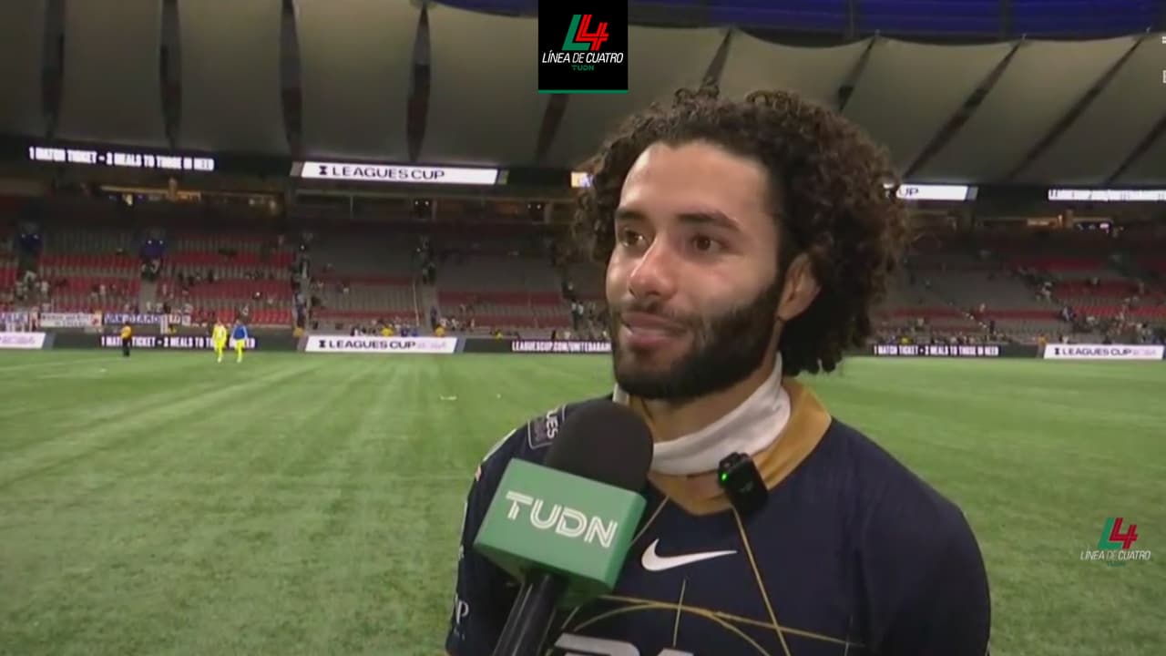 Pumas aplaude la actuación de Julio González