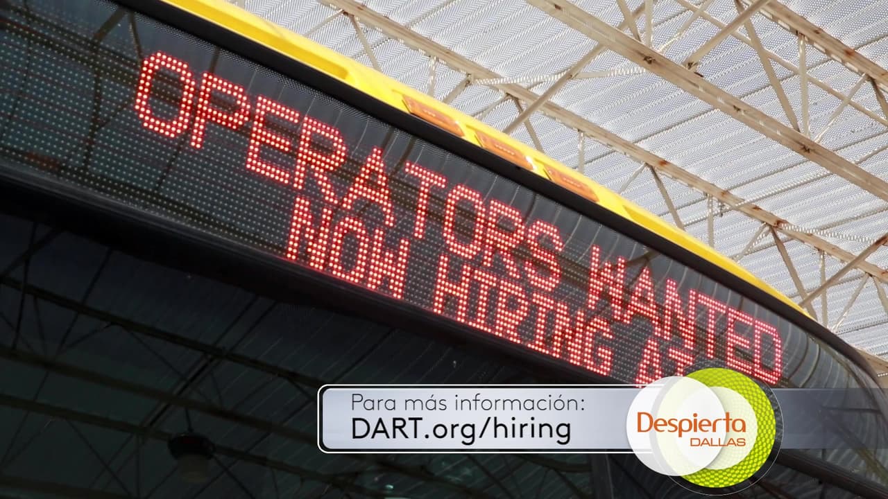 DART ofrece un bono de iniciación de hasta $2,000 para nuevos operadores de autobuses