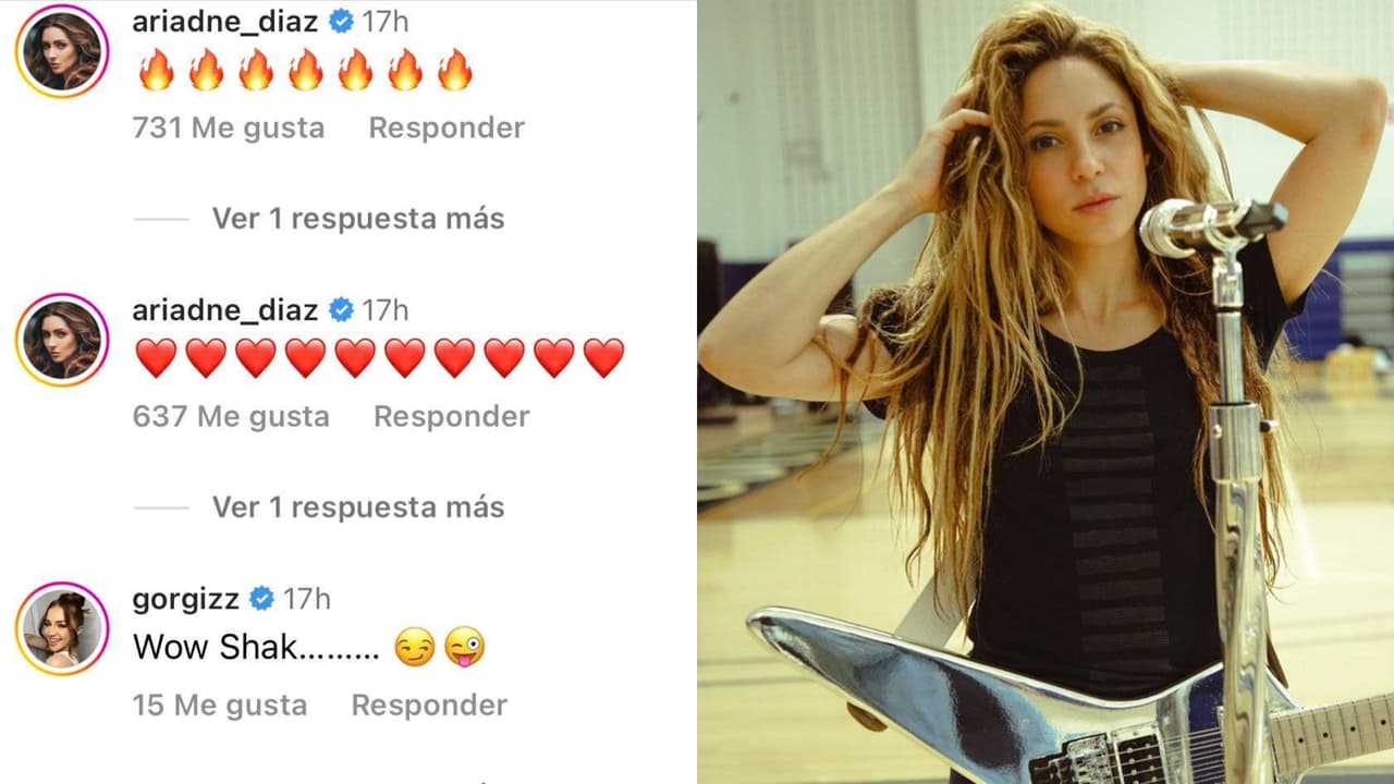 Ariadne Díaz y Giselle Soto, la ex de Lupillo Rivera, así reaccionaron al ver la flexibilidad de Shakira.