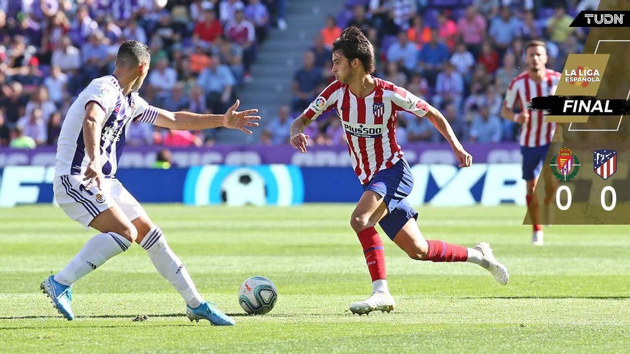 Atleti deja ir puntos ante el Valladolid con Héctor Herrera