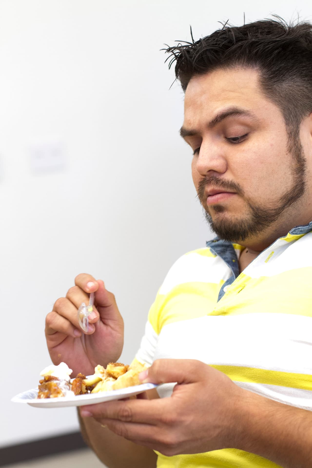 David Ríos captó lo que pasa detrás de bambalinas en Univision Austin.