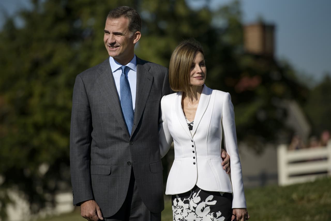 Los Reyes España viajaron a Washington.
