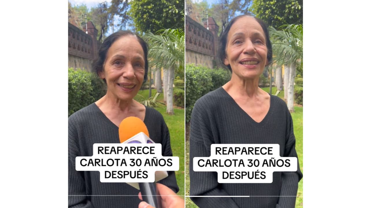 Así luce Rebeca Manríquez 30 años después de dar vida a 'Carlota'.